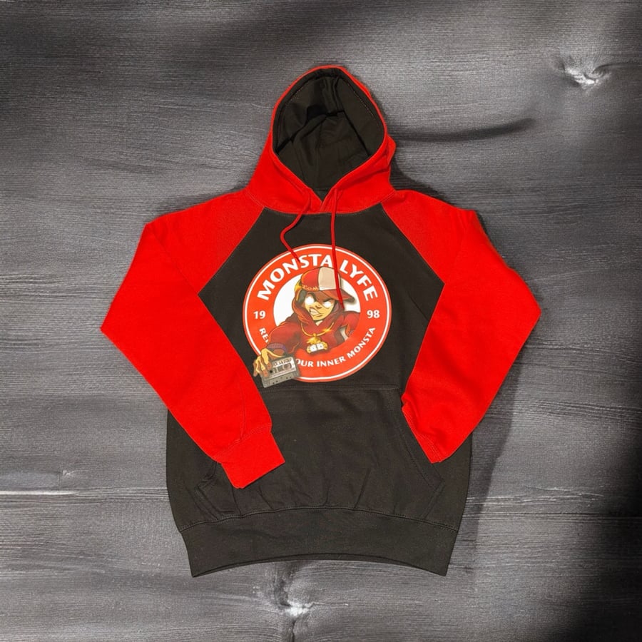 Image of Limited BLK/Red 2025 Monsta Lyfe Hoody