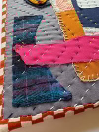 Image 1 of It Rained Last Friday - framed quilt