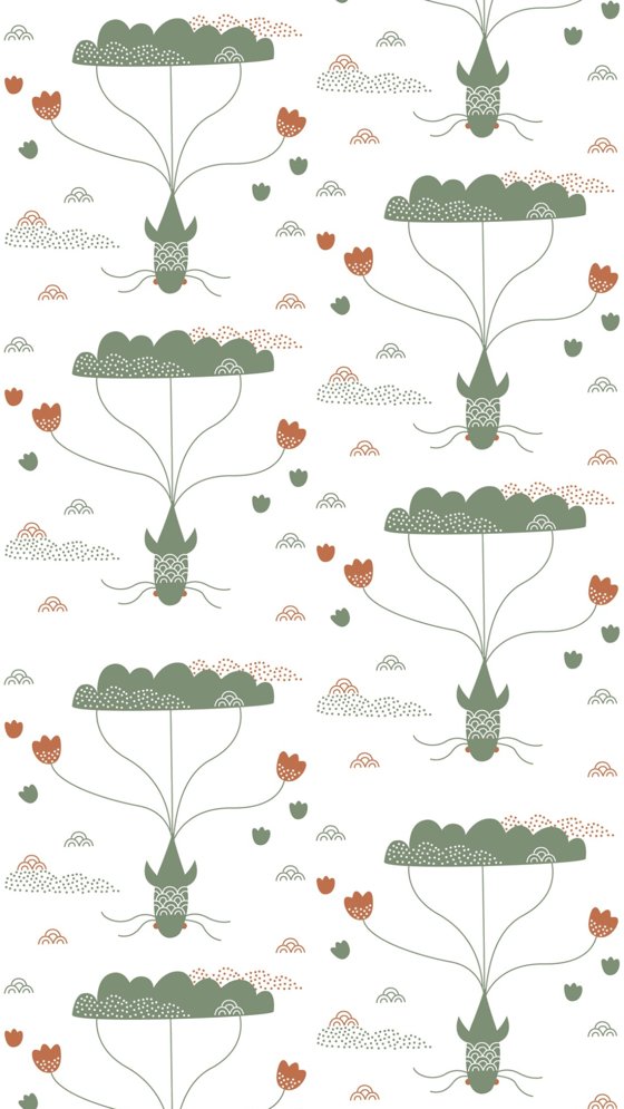 Image of Koï - Tissu En Coton Biologique