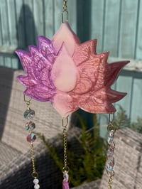 Image 6 of Lotus Flower Resin Sun Catcher