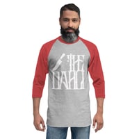 Image 3 of 3/4 sleeve raglan shirt