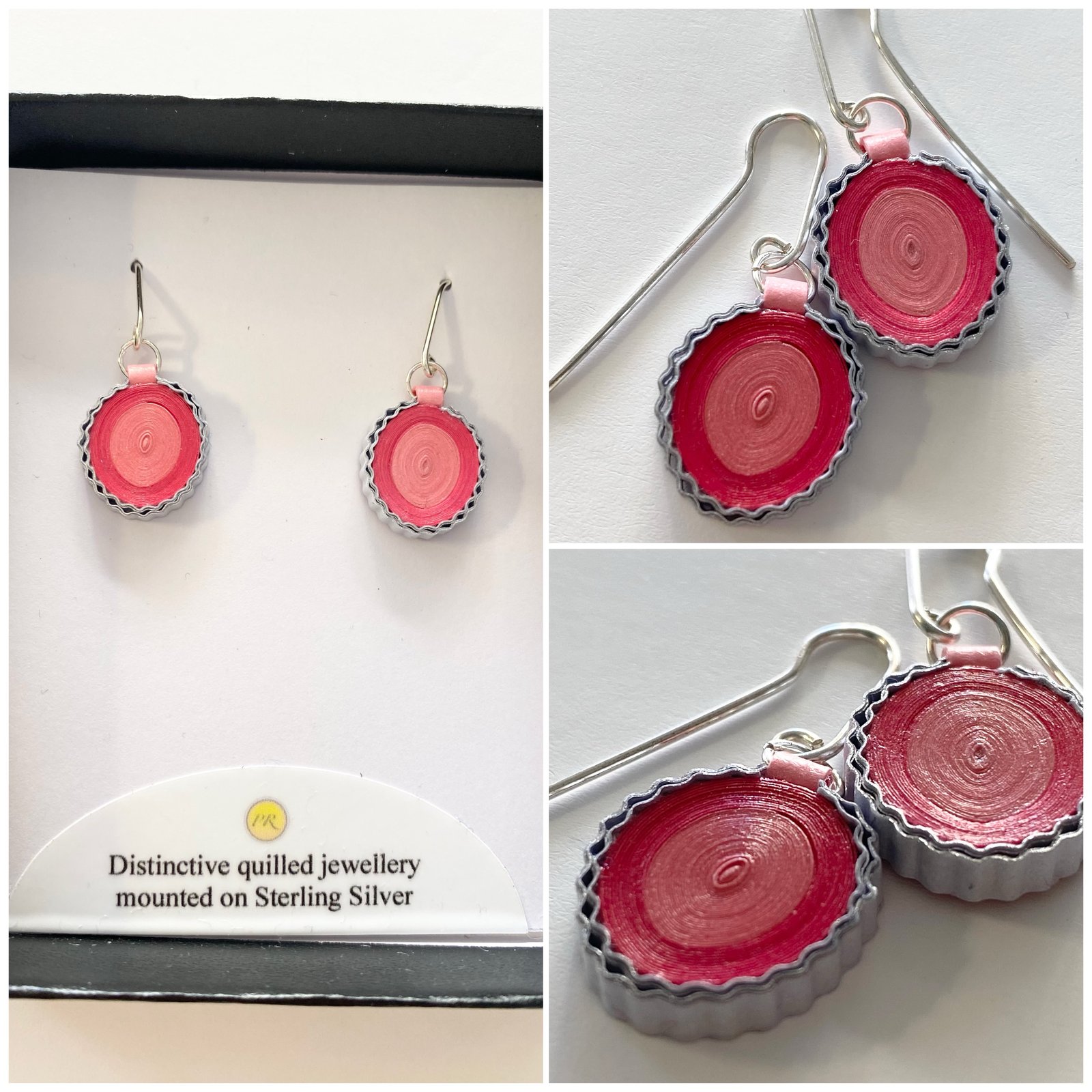 DIY Pink Grapefruit Hoop Earrings Craft - Mama Likes This