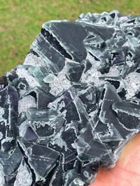 Image 5 of Green & Purple Fluorite Slab #1919