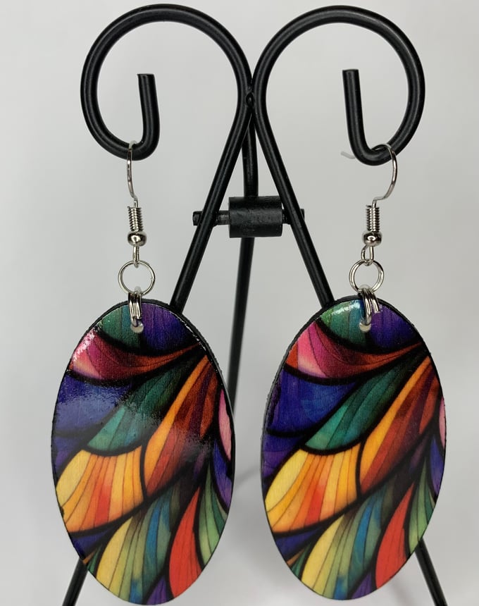 Image of "Stained Glass" Earrings