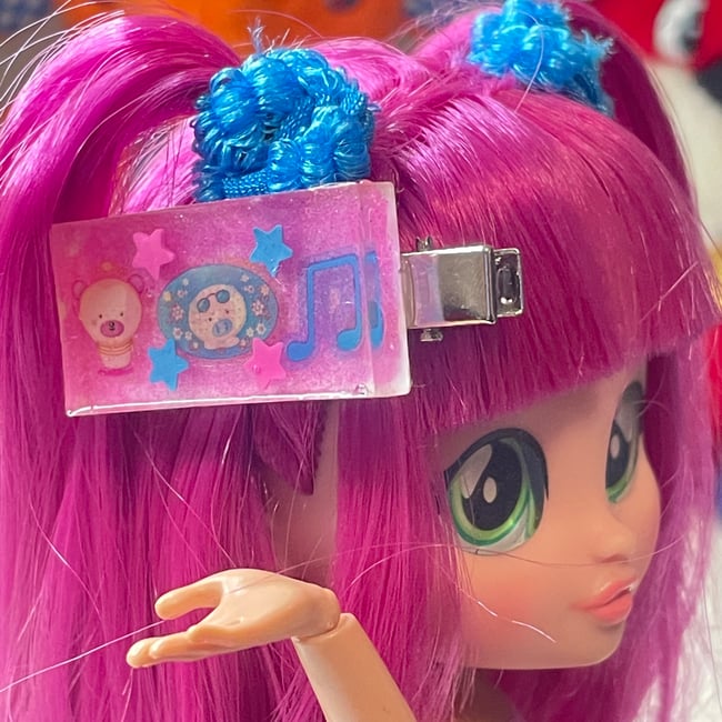 resin hair clip ♫⋆˚꩜｡
