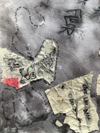 Image 3 of Ash on the Floor 14x17in water color (signed, 1 of 1)