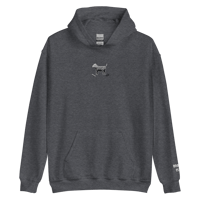 Image 4 of Halloweenie Embroidered BooHoo Club Hoodie