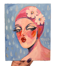 Image 1 of Vintage swim cap (original)