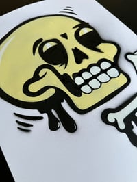 Image 4 of SkullTag Yellow