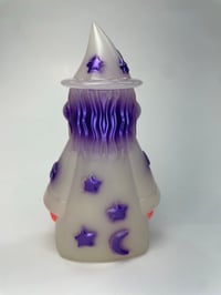 Image 2 of GLOW IN THE DARK WIZARD (NEON RED/METALLIC PURPLE)