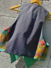 Image 2 of Chaleco feito a man. FOLIADA verde auga. Feito por encarga!