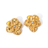 Image 1 of Island Flower 🌺 Earrings 18k