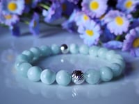 Image 1 of Green Angelite Stretch Bracelet