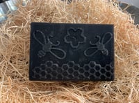 Image 2 of Beetox  Activated Charcoal Honeybee Glycerin Scrub Body Bar