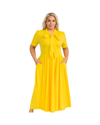 It’s About The Bow Dress - Yellow