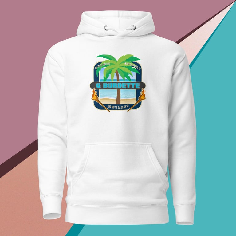 Q Burdette Survivin Hoodie Image 2