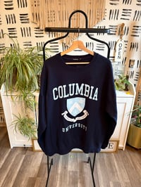 Image 1 of Boohoo Columbia oversize sweatshirt