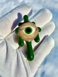 Mighty Moss Drippy Eye Pendant