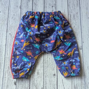 Image of Cool Kid Harem Trousers- Dinos