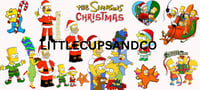 The Simpson Christmas tumbler