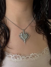 Image 7 of Mirror Heart #1 - Necklace