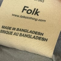 Image 6 of Light Blue Folk Embroidered Floral Cotton Linen Button-Up Shirt - Size L Men’s 