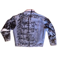 Image 3 of 1 of 1 XL LEVIS SHERPA LINED HEAVY WEIGHT DENIM TRUCKER JACKET