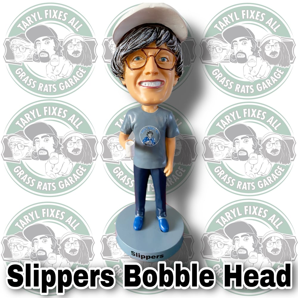 (ONLY 3 LEFT!) 7.5" Tall Slippers Bobble Head!! (Head Bobbles!)