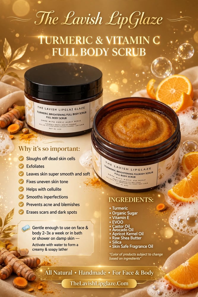 Image of Turmeric & Vitamin C Full Body Scrub 