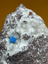Image 3 of Large Cavansite On Matrix Specimen | India #2841