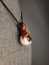 Image 1 of Red Dragon Claw with Eye Pendant