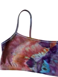 Image 6 of L (38) Bralette in Bold Radial Ice Dye