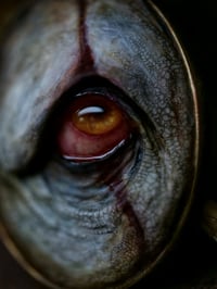 Image 21 of Pennywise Eye glow in the dark pendant OOAK