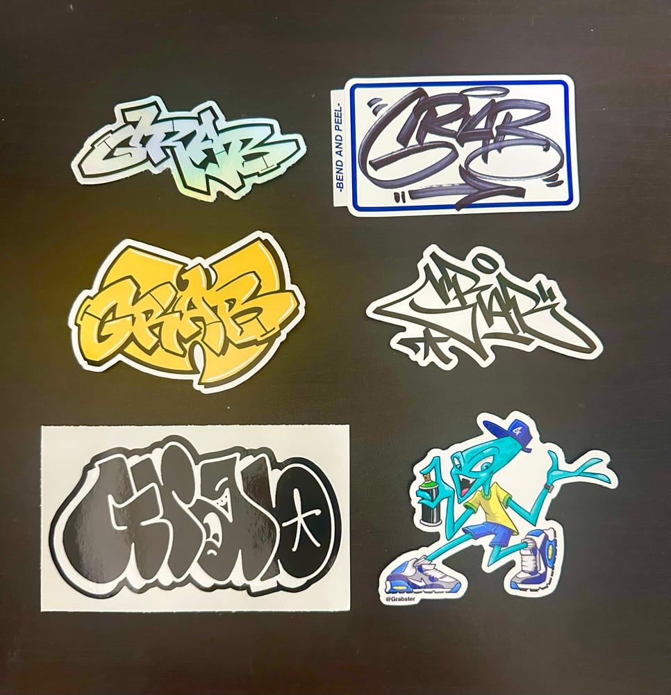Grabster — Sticker Pack