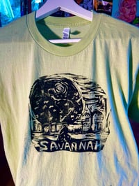 Image 4 of savannah globe t shirt