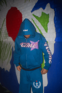 Aimé Blue Hoodie
