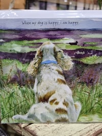 Image 2 of Happy Dog blank card