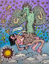 “   CHIMALMAN “ canvas      