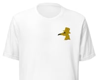 Image 2 of The Midas Touch unisex t-shirt - White and Gold