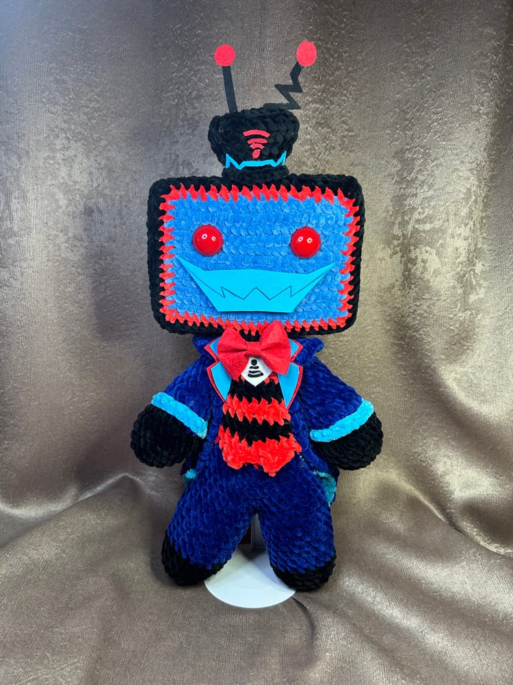 Image of Hazbin Hotel - Vox Crochet Plush Preorder