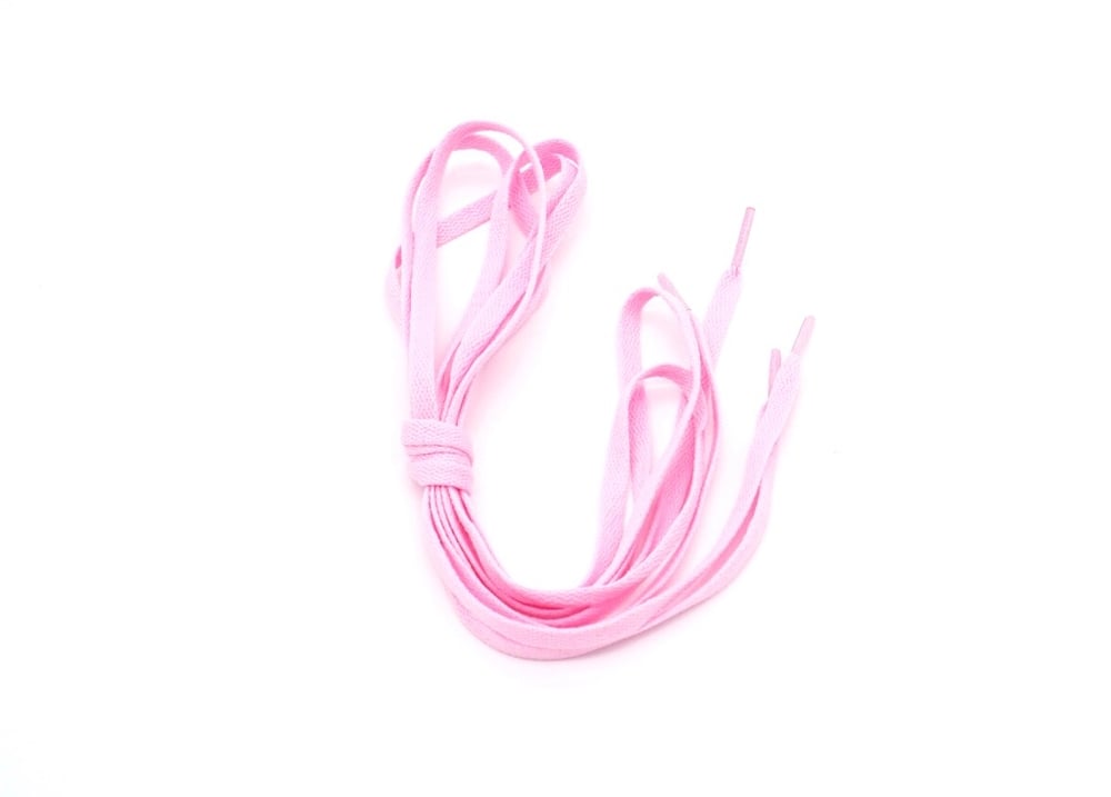 Image of Pink Flat Laces