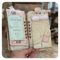 Image 7 of Reserved for A - Handmade lace samples tag folder