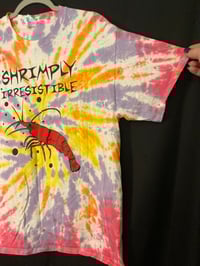 Image 3 of LARGE  Shrimply Irresistible Tie Dye Shirt