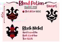 Image 2 of PREORDER Blood Potion Pin