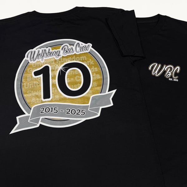 Image of WBC Limited Edition 10th Birthday T-Shirt