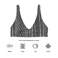 Image 7 of “Netscape Navigator” recycled padded swim top