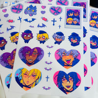 Image 2 of Clear sticker sheet