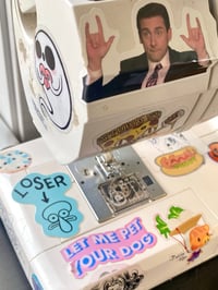 Image 3 of Squidward Loser- 3” Sticker or Magnet