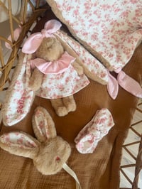 Image 3 of DOUDOU FLEURI ROSE ARABESQUE 