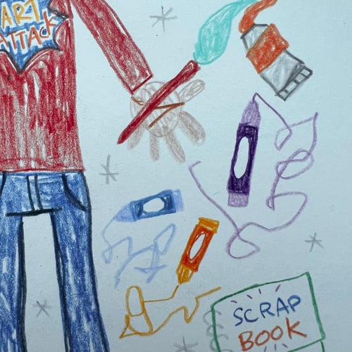 Image of ART ATTACK SAVED MY LIFE